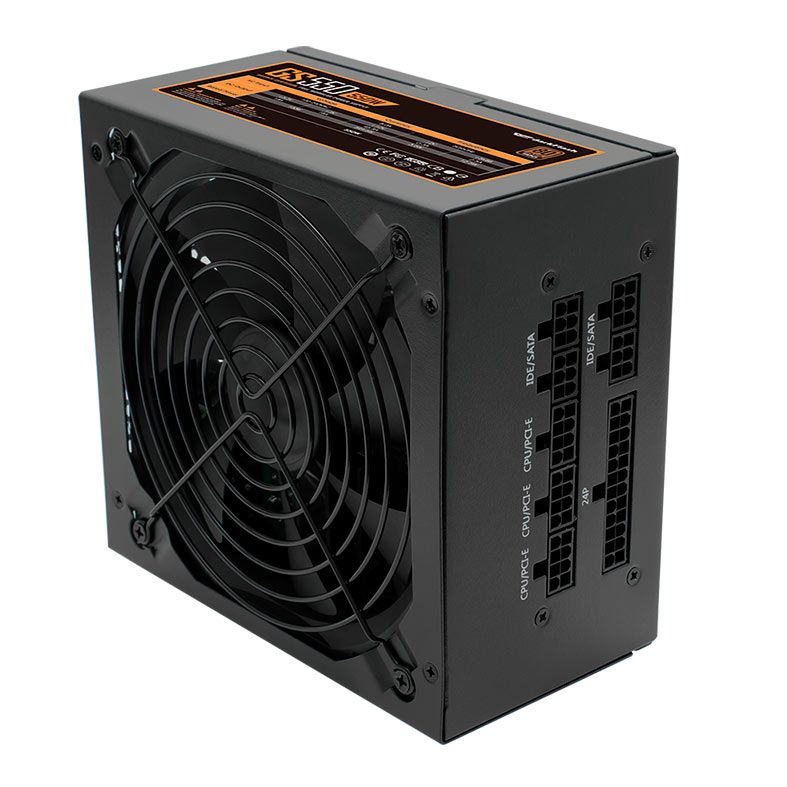 Fonte Aigo DarkFlash GS550, 550W, Full-Modular, 80 Plus Bronze, Preto, GS550DF