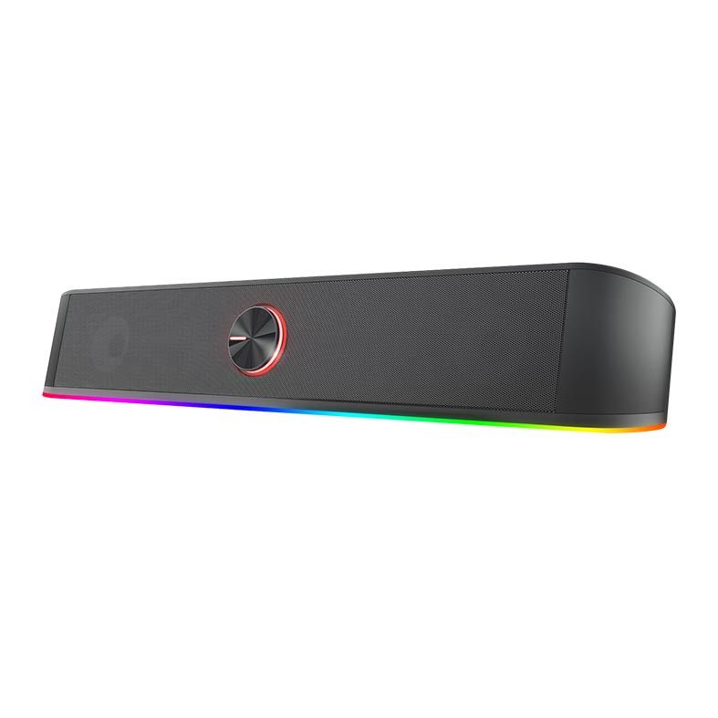 Soundbar Gamer Redragon Adiemus RGB USB Preto, GS560