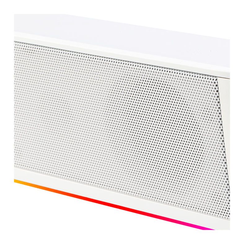 Soundbar Redragon Adiemus, RGB, 3W RMS, USB e P2, Branca, GS560W
