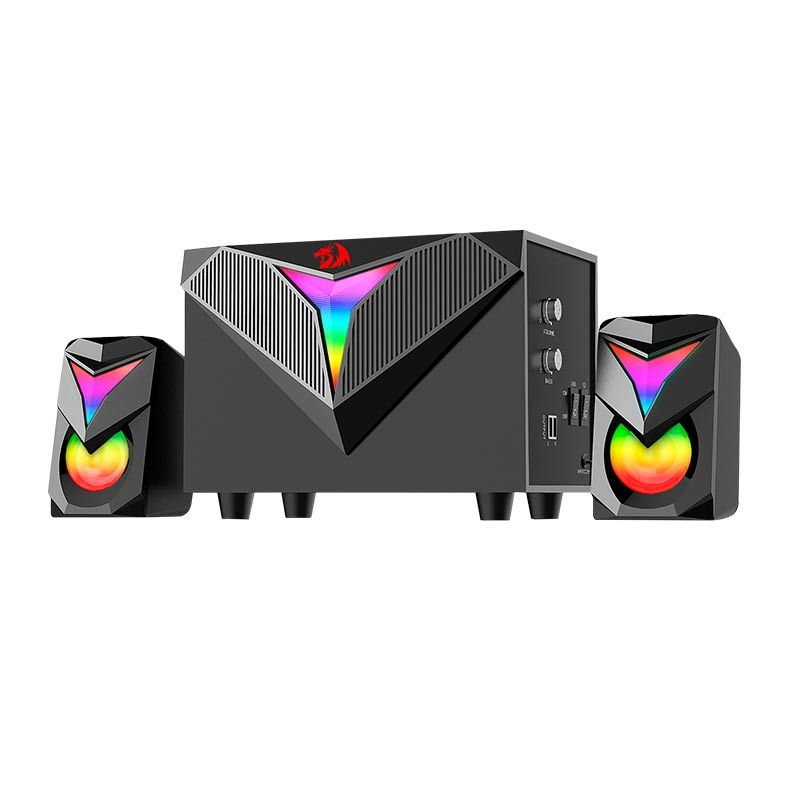 Caixas de Som e Subwoofer Gamer Redragon Toccata RGB USB Preto, GS700