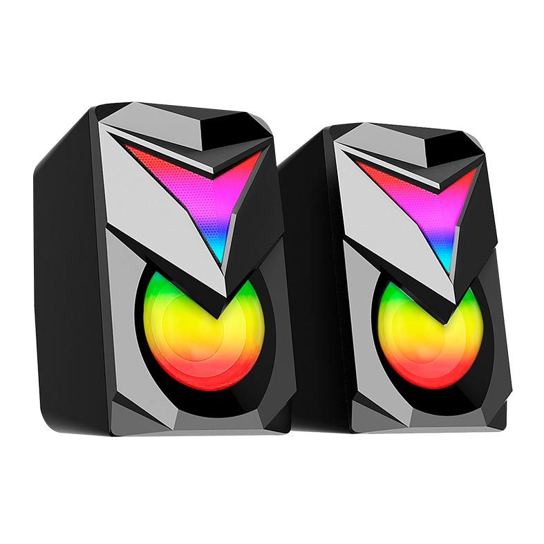 Caixas de Som e Subwoofer Gamer Redragon Toccata RGB USB Preto, GS700