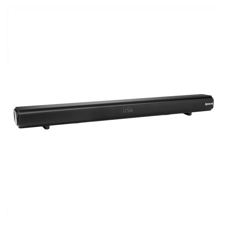 Soundbar Gamer Redragon Janna, 60W RMS, Bluetooth/HDMI/P2, Preto, GS815