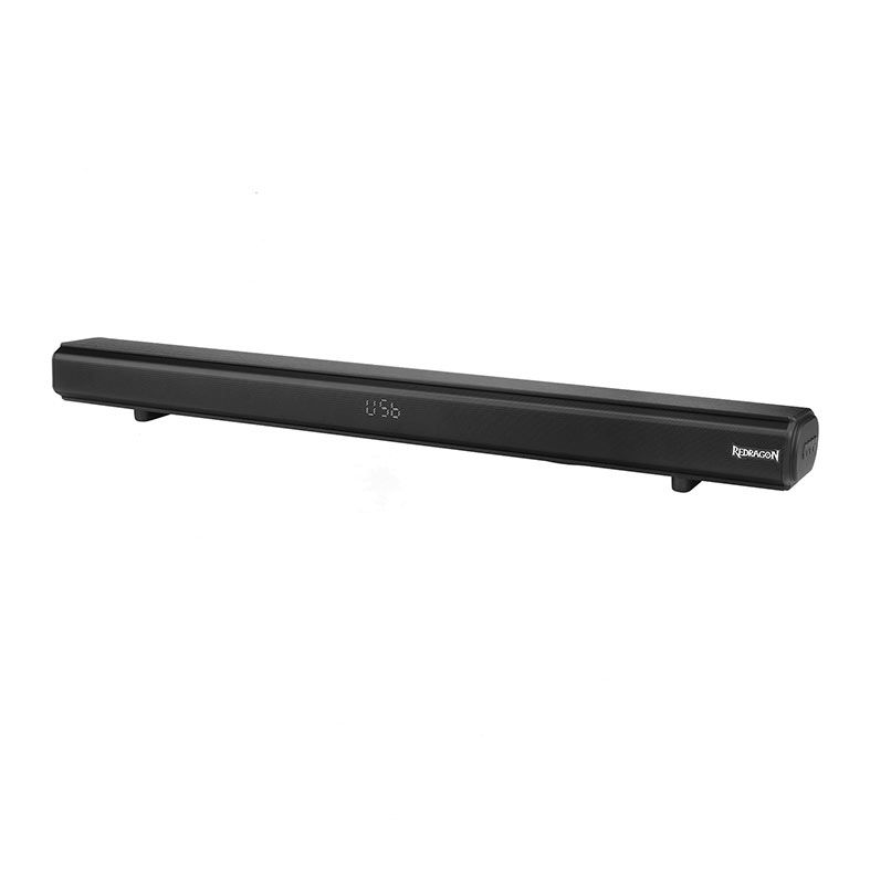Soundbar Gamer Redragon Janna, 60W RMS, Bluetooth/HDMI/P2, Preto, GS815