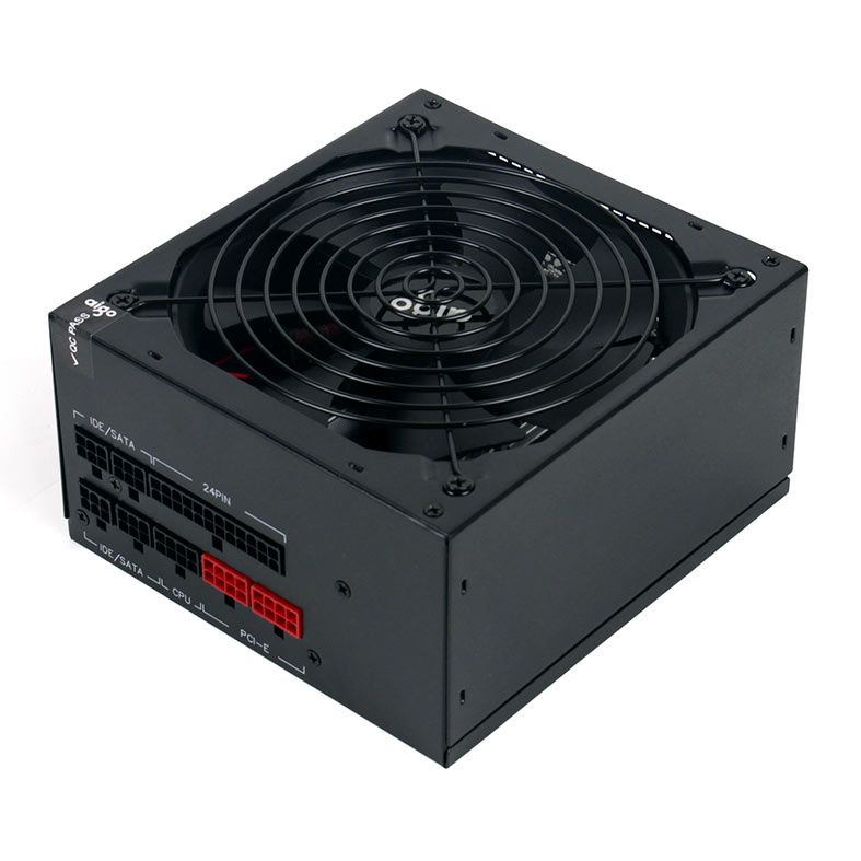 Fonte Aigo GT-600, 600W, Full-Modular, 80 Plus Bronze, Preto, GT-600