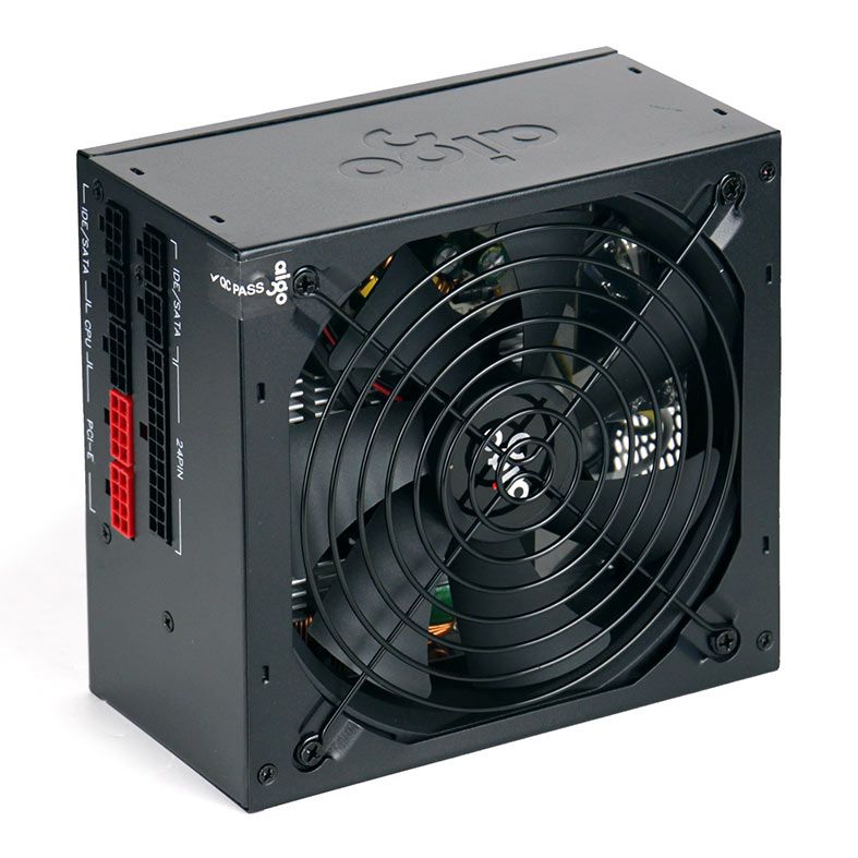 Fonte Aigo GT-600, 600W, Full-Modular, 80 Plus Bronze, Preto, GT-600