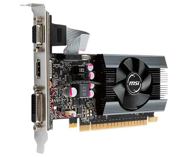 Placa de Vídeo 1GB MSI GeForce GT 710 DDR3 64Bits