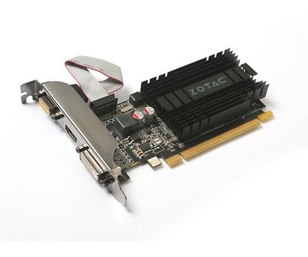 Placa de Video Zotac GeForce GT 710 1GB GDDR3 64-bit, ZT-71301-20L