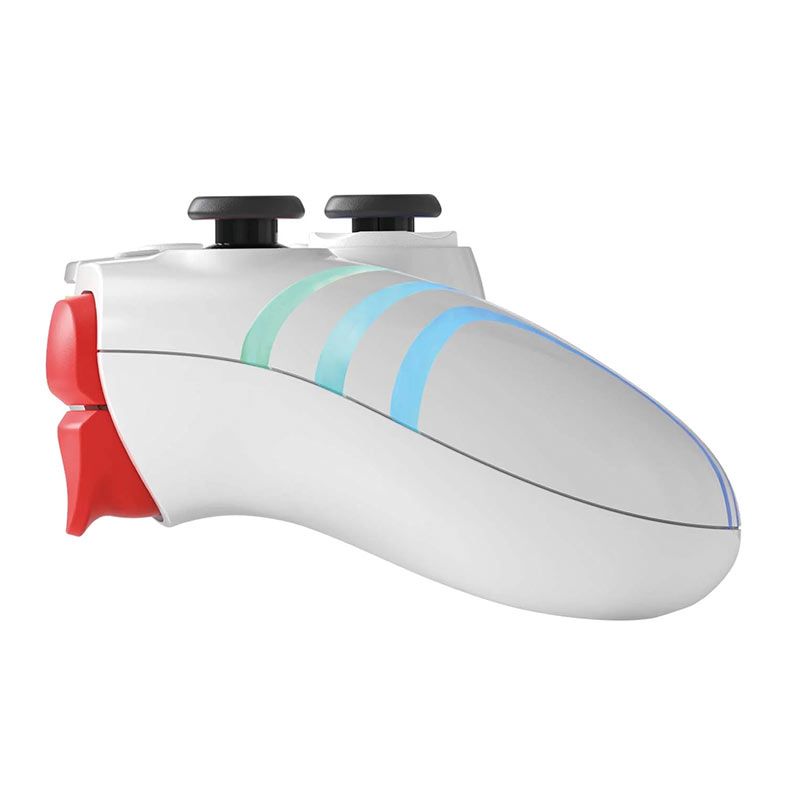 Controle Marvo Monka GT-96, RGB, Wireless, Branco, GT-96