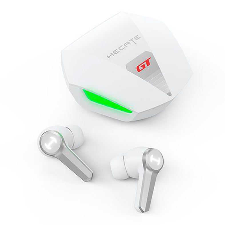 Fone de Ouvido Intra Auricular Edifier Hecate GT4,  TWS, RGB, Bluetooth, Branco, GT4-WH