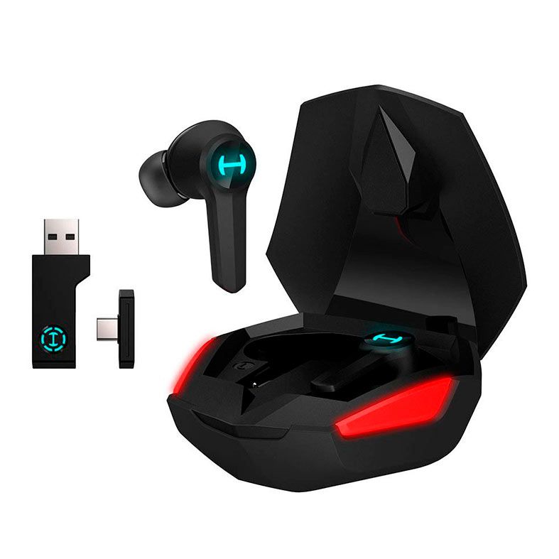 Fone de Ouvido Intra Auricular Edifier Hecate GT4s, TWS, RGB, Bluetooth, Preto, GT4S-BK