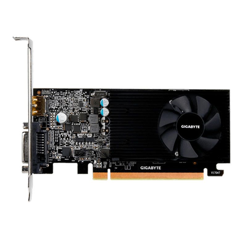 Placa de Video Gigabyte GeForce GT 1030 2GB GDDR5 Low Profile 64-bit, GV-N1030D5-2GL