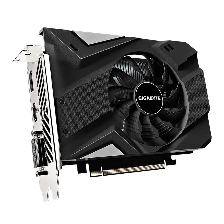 Placa de Video Gigabyte GeForce GTX 1650 D6 OC, 4GB, GDDR6, 128-bit, GV-N1656OC-4GD REV 2.0-IMP