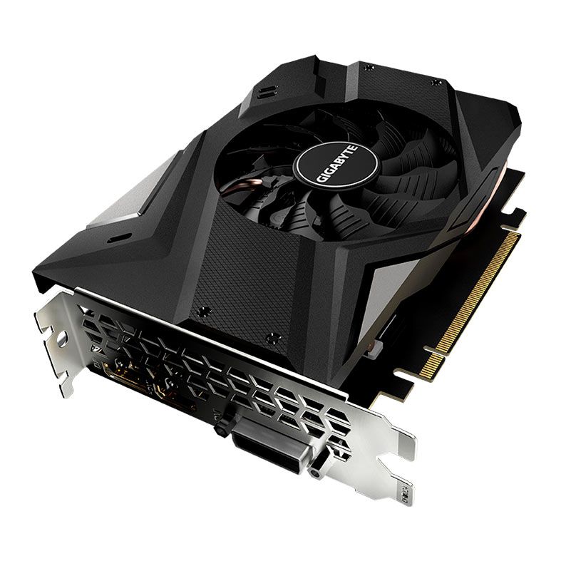 Placa de Video Gigabyte GeForce GTX 1650 D6 OC, 4GB, GDDR6, 128-bit, GV-N1656OC-4GD-REV4.0