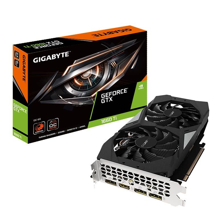 Видеокарта gigabyte geforce gtx 1660 super oc 6gb gv n166toc 6gd какая память