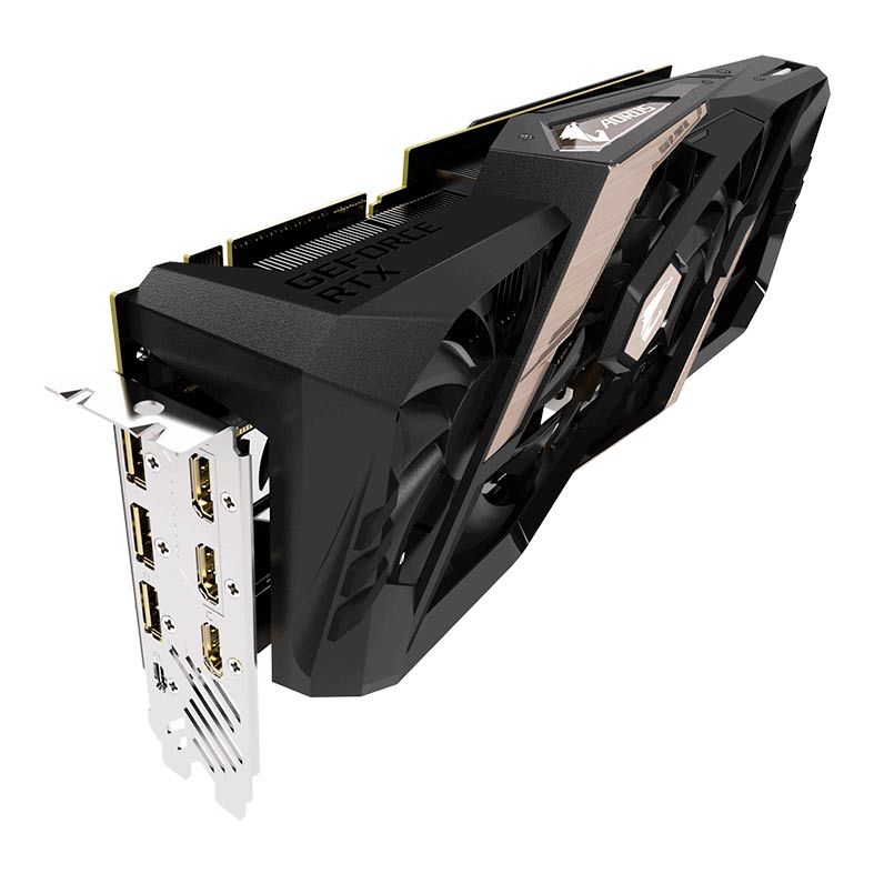 Placa de Video Gigabyte GeForce RTX 2080 Ti 11GB GDDR6 Aorus Xtreme 352bit, GVN208TAORUS X Placa de Video Gigabyte GeForce RTX 2080 Ti 11GB GDDR6 Aorus Xtreme 352bit, GVN208TAORUS X