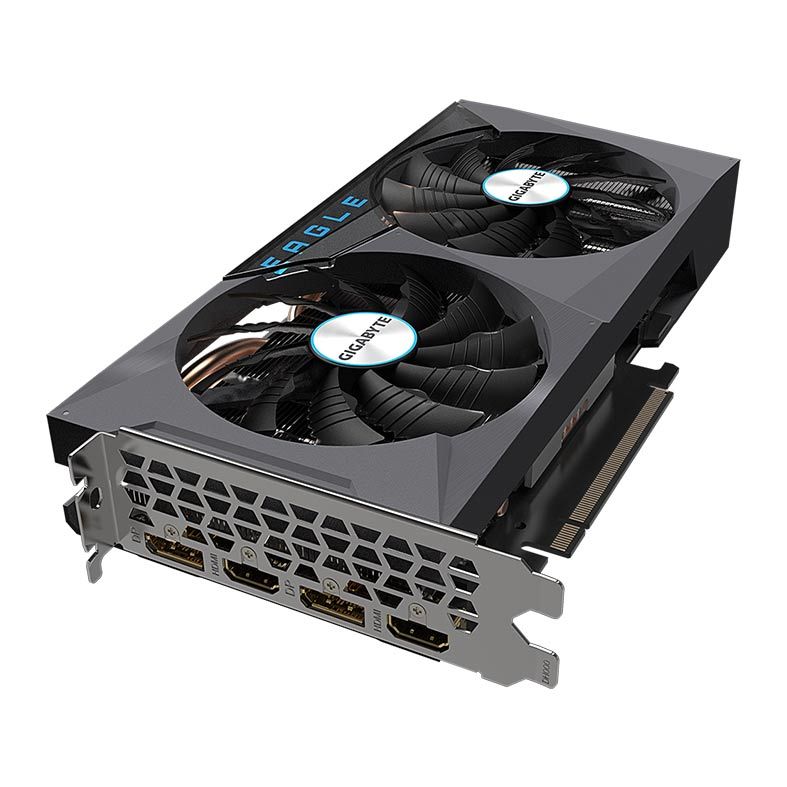 Placa de Video Gigabyte GeForce RTX 3060 Eagle OC LHR 12GB GDDR6 192-bit, GV-N3060EAGLE OC-12GD REV 2.0