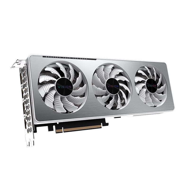 Placa de Video Gigabyte GeForce RTX 3060 Vision OC, 12GB, GDDR6, 192-bit, GV-N3060VISION-OC-12GD-REV-2.0