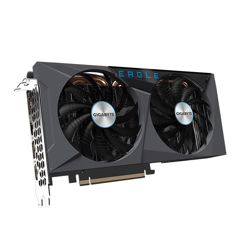 Placa de Video Gigabyte GeForce RTX 3060 Ti Eagle, LHR, 8GB, GDDR6, 256-bit, GV-N306TEAGLE-8GD REV 2.0 NAC