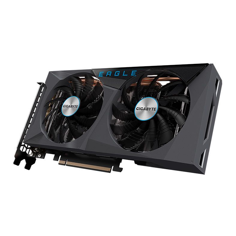 Placa de Video Gigabyte GeForce RTX 3060 Ti Eagle OC, LHR, 8GB, GDDR6, 256-bit, GV-N306TEAGLE OC-8GD REV 2.0