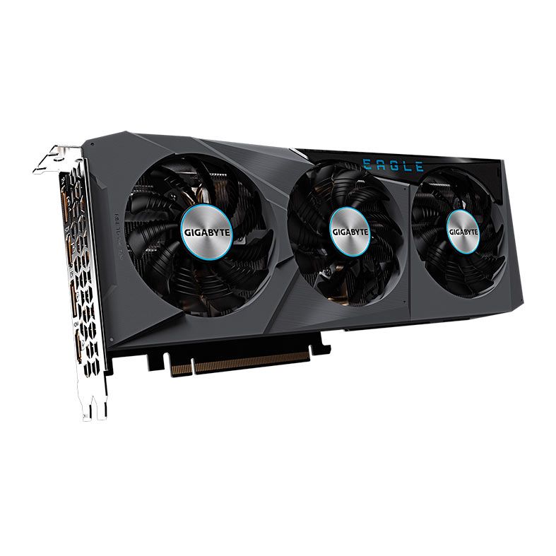 Placa de Video Gigabyte GeForce RTX 3060 Ti Eagle OC, 8GB, GDDR6X, 256-bit, GV-N306TXEAGLE OC-8GD