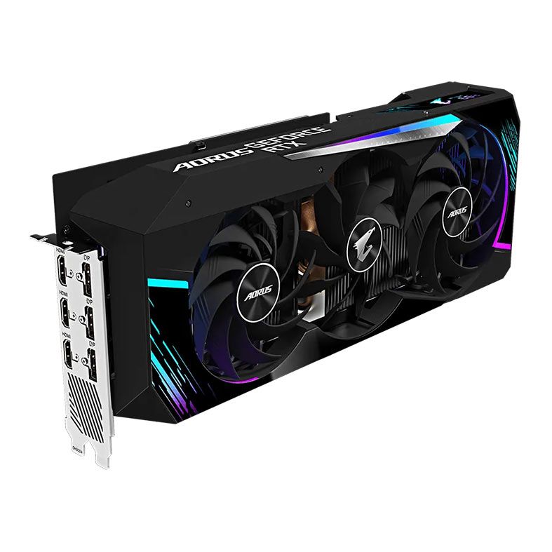Placa de Video Gigabyte GeForce RTX 3080 Aorus Master, LHR, 10GB, GDDR6X, 320-bit, GV-N3080AORUS M-10GD REV 3.0