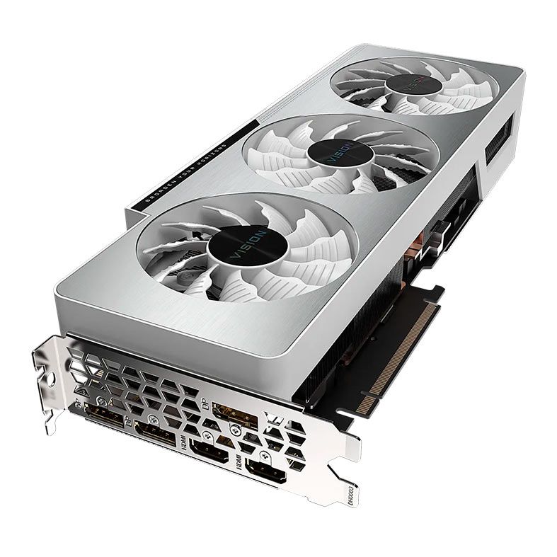 Placa de Video Gigabyte GeForce RTX 3080 Vision OC, LHR, 10GB, GDDR6X, 320-bit, GV-N3080VISION OC-10GD REV 2.0