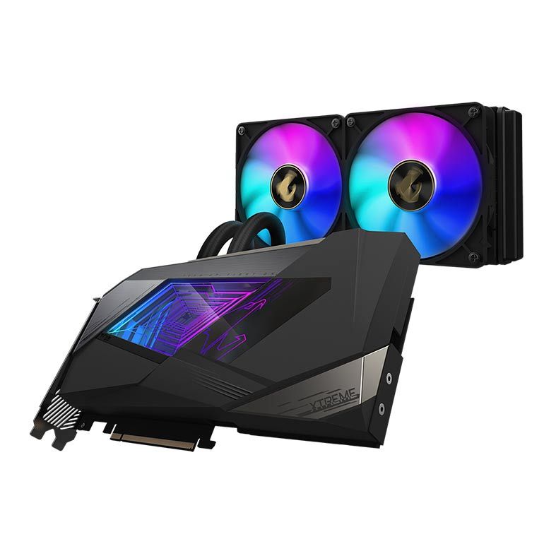 Placa de Video Gigabyte GeForce RTX 3080 Aorus Xtreme Waterforce 10GB GDDR6X 320-bit, GV-N3080AORUSX W-10GD