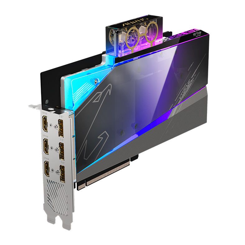 Placa de Video Gigabyte GeForce RTX 3080 Aorus Xtreme Waterforce WB, 12GB, GDDR6X, 384-bit, GV-N3080AORUSXWB-12GD