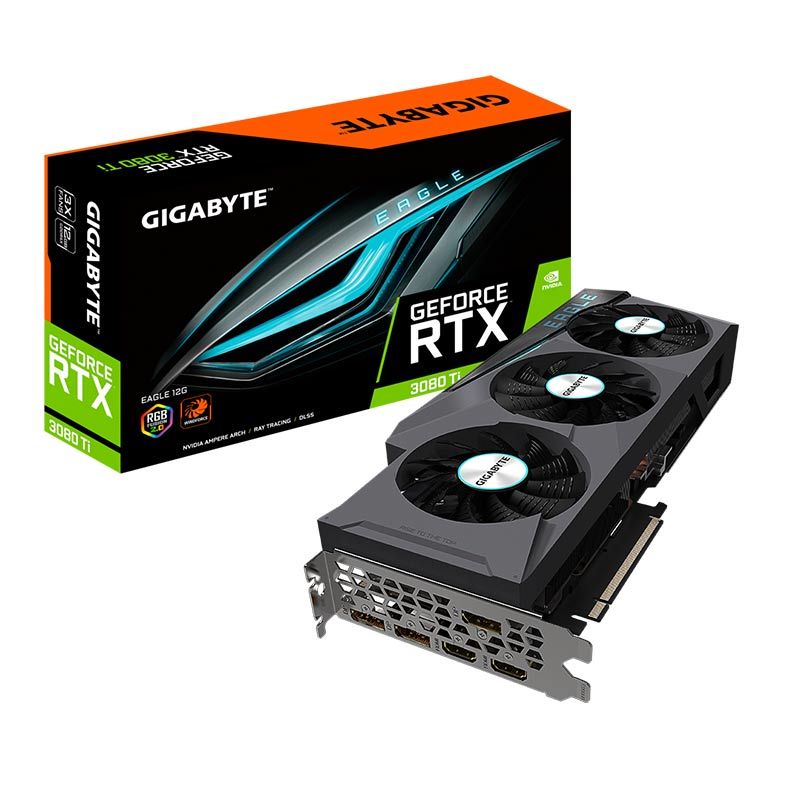 Placa de Video Gigabyte GeForce RTX 3080 Ti Eagle, 12GB, GDDR6X, 384-bit, GV-N308TEAGLE-12GD