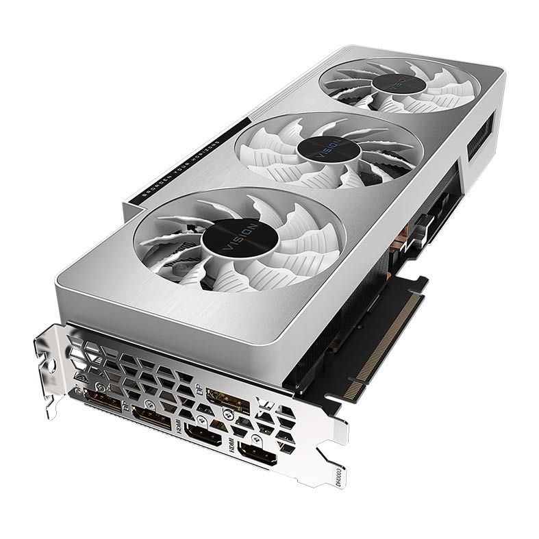 Placa de Video Gigabyte GeForce RTX 3080 Ti Vision OC 12GB GDDR6X 384-bit, GV-N308TVISION OC-12GD