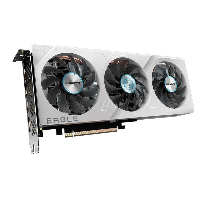Placa de Video Gigabyte GeForce RTX 4060 Eagle ICE OC, 8GB, GDDR6, 128-bit, GV-N4060EAGLE-OC-ICE-8GD