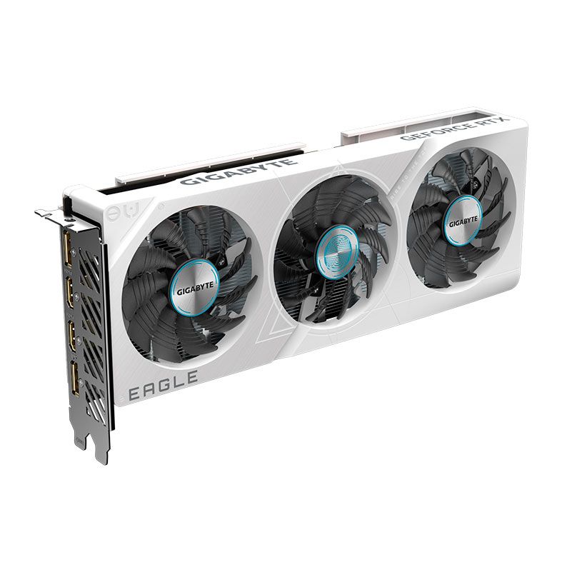 Placa de Video Gigabyte GeForce RTX 4060 Eagle ICE OC, 8GB, GDDR6, 128-bit, GV-N4060EAGLE-OC-ICE-8GD
