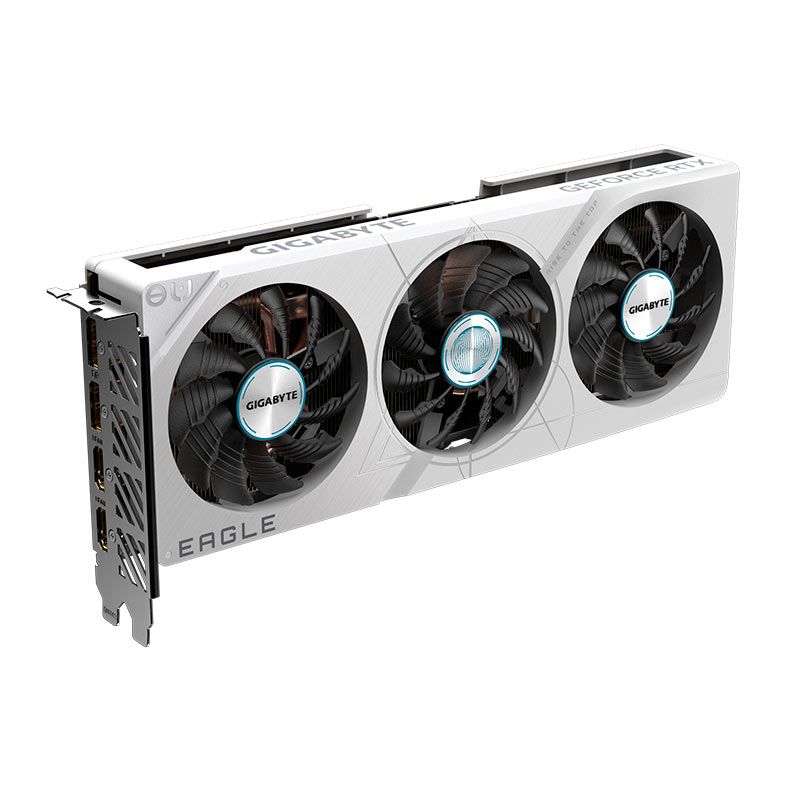 Placa de Video Gigabyte GeForce RTX 4060 Ti Eagle OC ICE , 8GB, GDDR6, 128-bit, GV-N406TEAGLE-OC-ICE-8GD