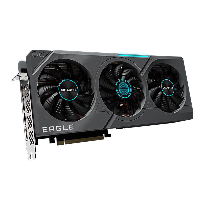 Placa de Video Gigabyte GeForce RTX 4070 Ti Eagle OC, 12GB, GDDR6X, 192-bits, GV-N407TEAGLE-OC-12GD