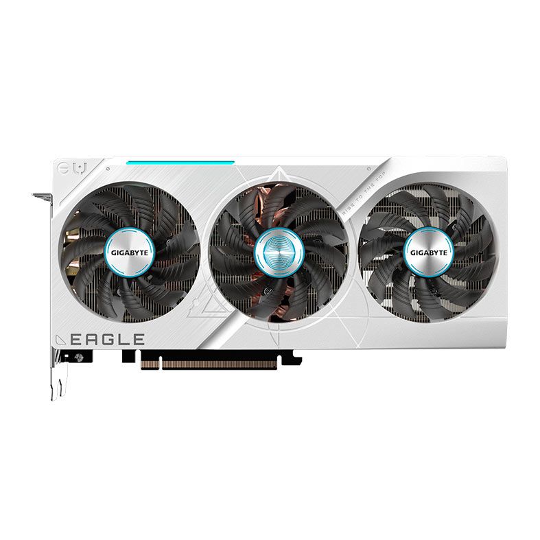 Placa de Video Gigabyte GeForce RTX 4070 Ti Super Eagle Ice OC, 16GB, GDDR6X, 256-bit, GV-N407TSEAGLE-OC-ICE-16GD