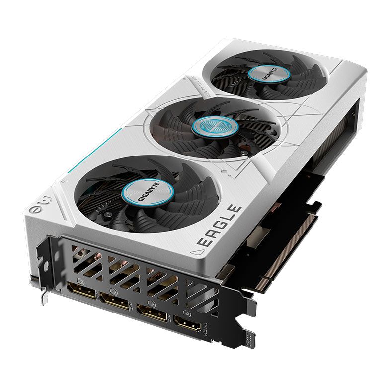 Placa de Video Gigabyte GeForce RTX 4070 Ti Super Eagle Ice OC, 16GB, GDDR6X, 256-bit, GV-N407TSEAGLE-OC-ICE-16GD