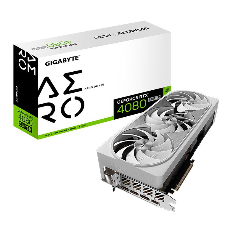 Placa De Video Gigabyte GeForce RTX 4080 Super Aero OC, 16GB, GDDR6X, 256-bit, GV-N408SAERO-OC-16GD