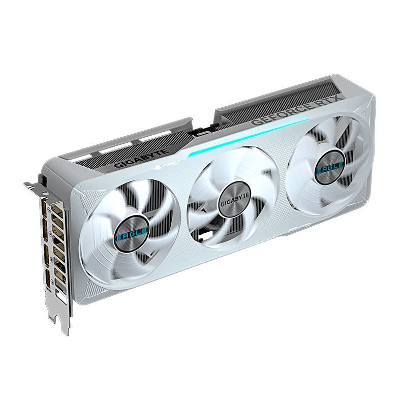 Placa de Video Gigabyte GeForce RTX 5070 Eagle OC Ice, 12GB, GDDR7, 192-bit, GV-N5070EAGLEOC-ICE-12GD - PRE VENDA