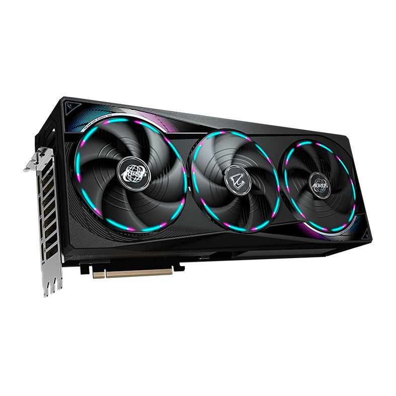 Placa de Video Gigabyte GeForce RTX 5070 Ti Aorus Master, 16GB, GDDR7, 256-bit, GV-N507TAORUS-M-16GD-NAC