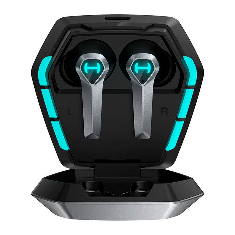 Fone de Ouvido Gamer Edifier GX04 Hecate, TWS, Bluetooth, Cinza, GX04-CINZA