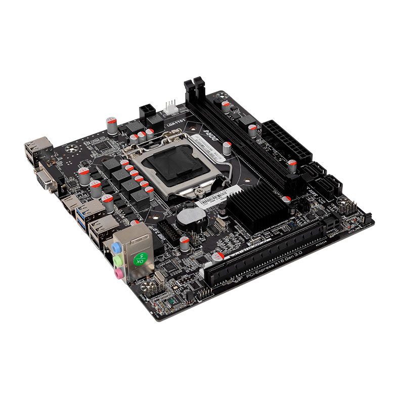 Placa Mae PCWinmax H110-D4C, DDR4, Socket LGA1151, M-ATX, Chipset Intel H110, H110-D4C-01