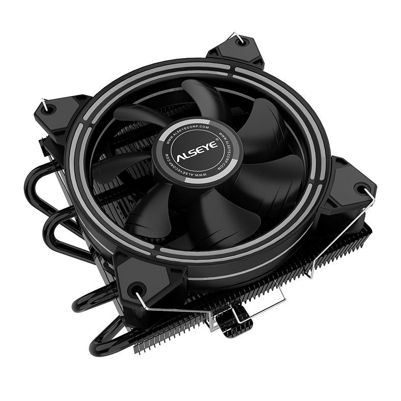 Cooler Para Processador Alseye H120T, Rainbow, 120mm, Preto, H120T-B-ALSEYE