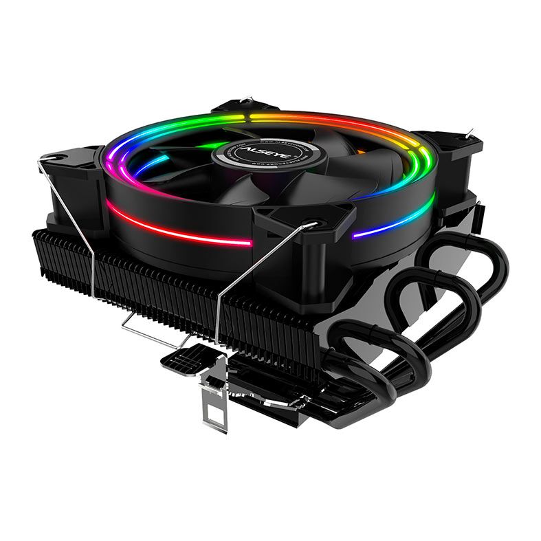 Cooler Para Processador Alseye H120T, Rainbow, 120mm, Preto, H120T-B-ALSEYE