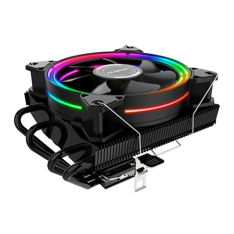 Cooler Para Processador Alseye H120T, Rainbow, 120mm, Preto, H120T-B-ALSEYE