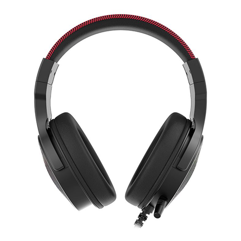 Headset Gamer Havit Gamenote H2028U, RGB, Drivers 50mm, Preto, H2028U