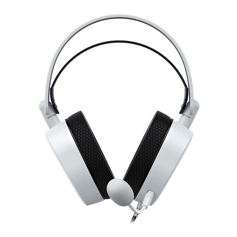 Headset Gamer Havit H2038U, RGB, Drivers 50mm, Branco, H2038U