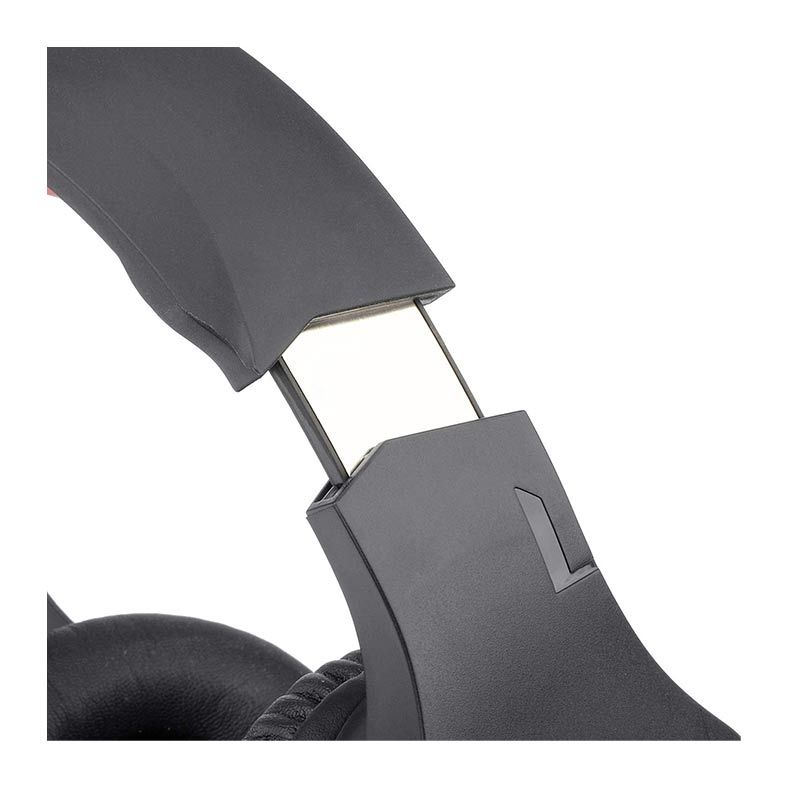 Headset Gamer Redragon Theseus, Drivers 53mm, Preto e Vermelho, H250