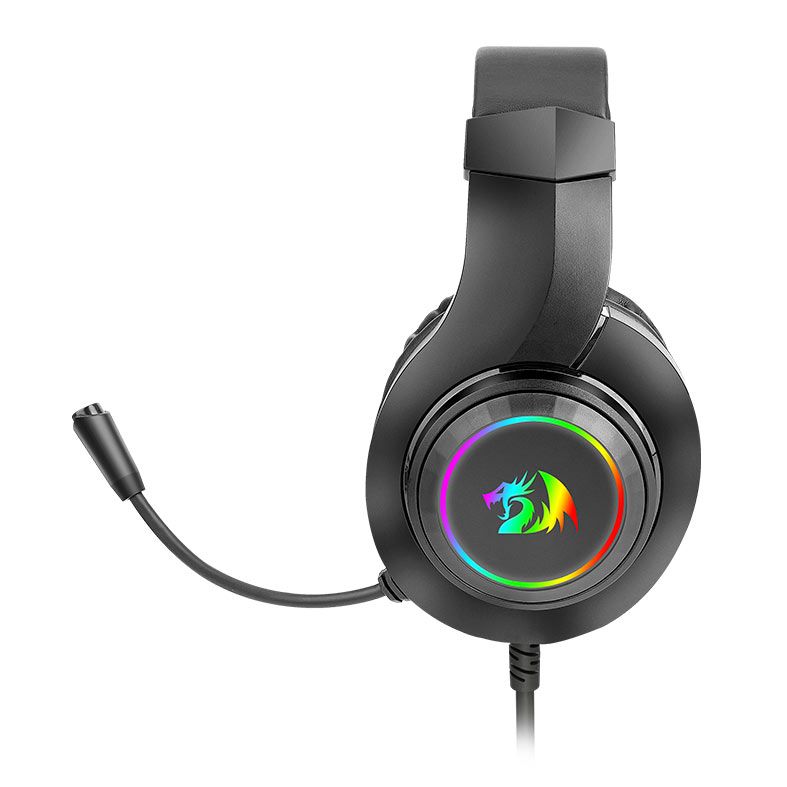 Headset Gamer Redragon Hylas, RGB, Drivers 50mm, Preto, H260RGB