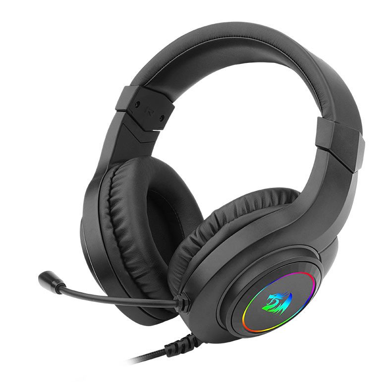 Headset Gamer Redragon Hylas, RGB, Drivers 50mm, Preto, H260RGB