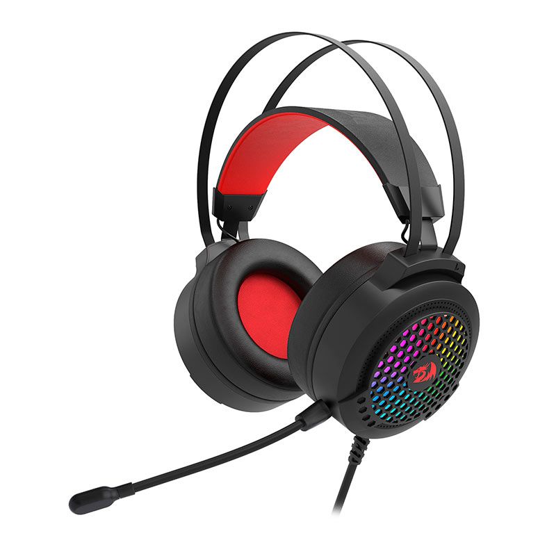 Headset Gamer Redragon Carmen, RGB, Drivers 50mm, Preto, H261 | Pichau